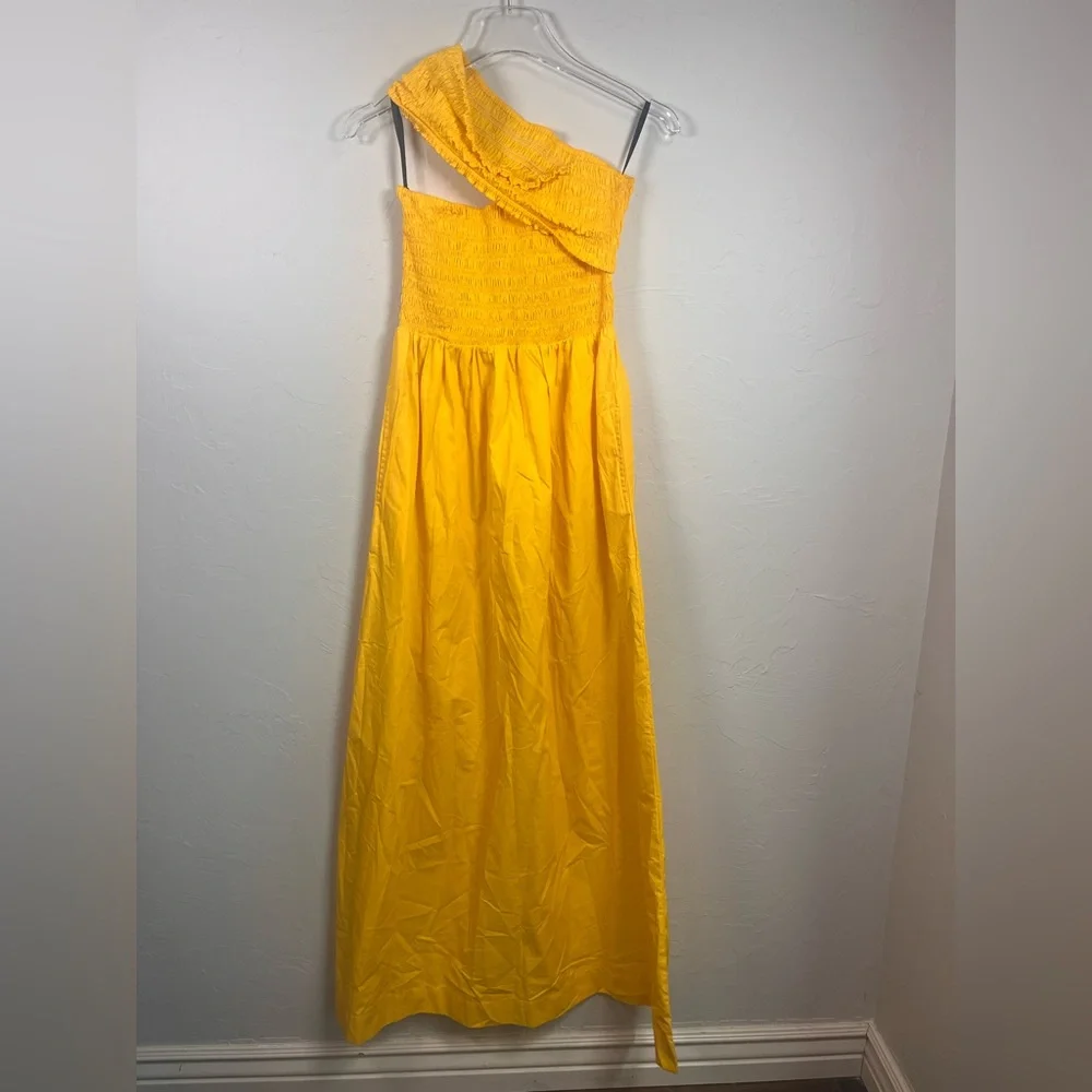 SWF
One Shoulder Shirred‎ Maxi Dress size large NWT - Picture 3 of 6